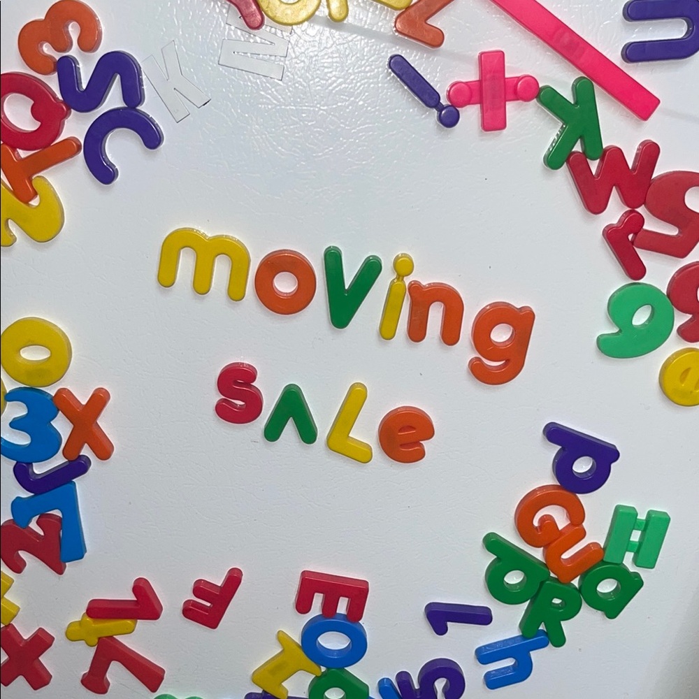 Moving Sale Make Me Offers!